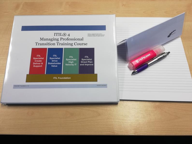 ITILv4 Managing Professional Transition
