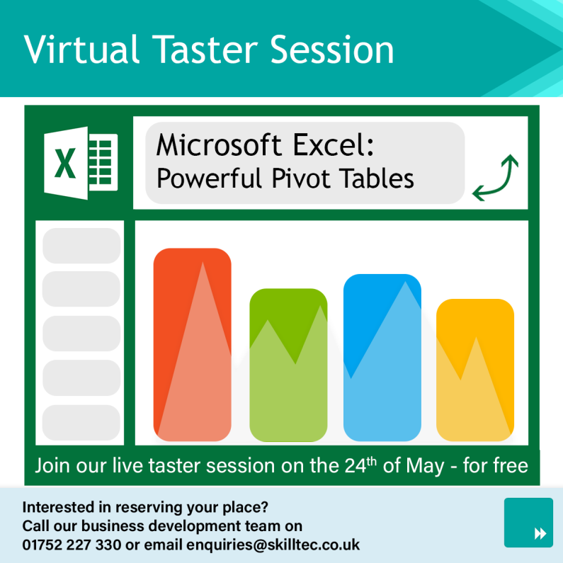 Excel Virtual Taster Session